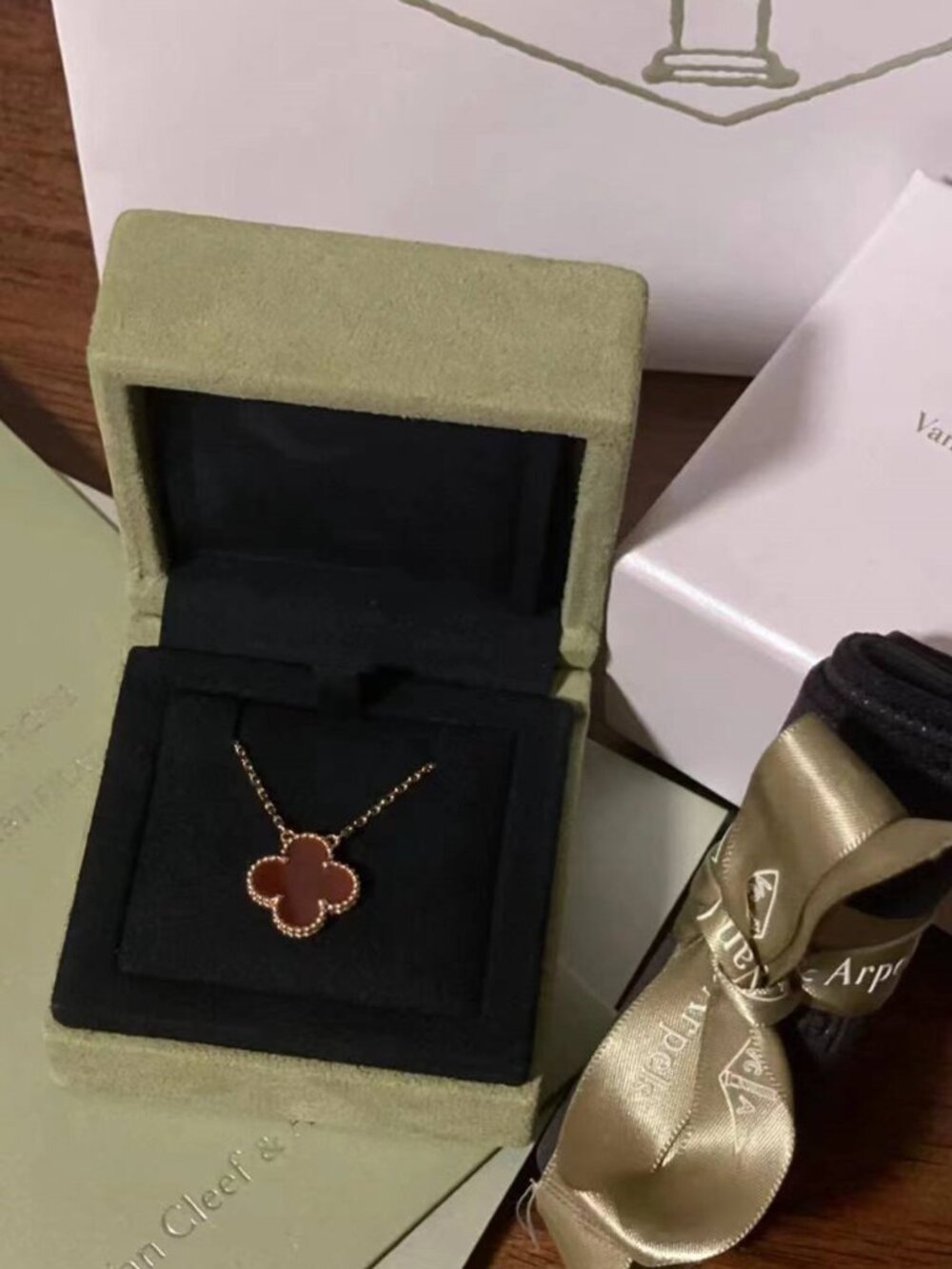 Van Cleef & Arpels Red Necklace